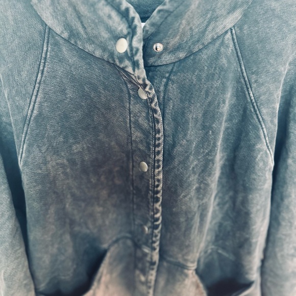Sundry Street Jacket Mineral Wash Size 1 S Oversized NWOT! - Picture 4 of 9